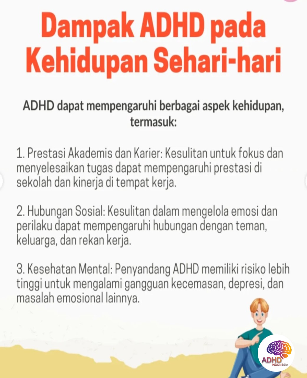 ADHD dan Hubungan Sosial Anak di Lingkungan Sekolah di Kabupaten Cianjur