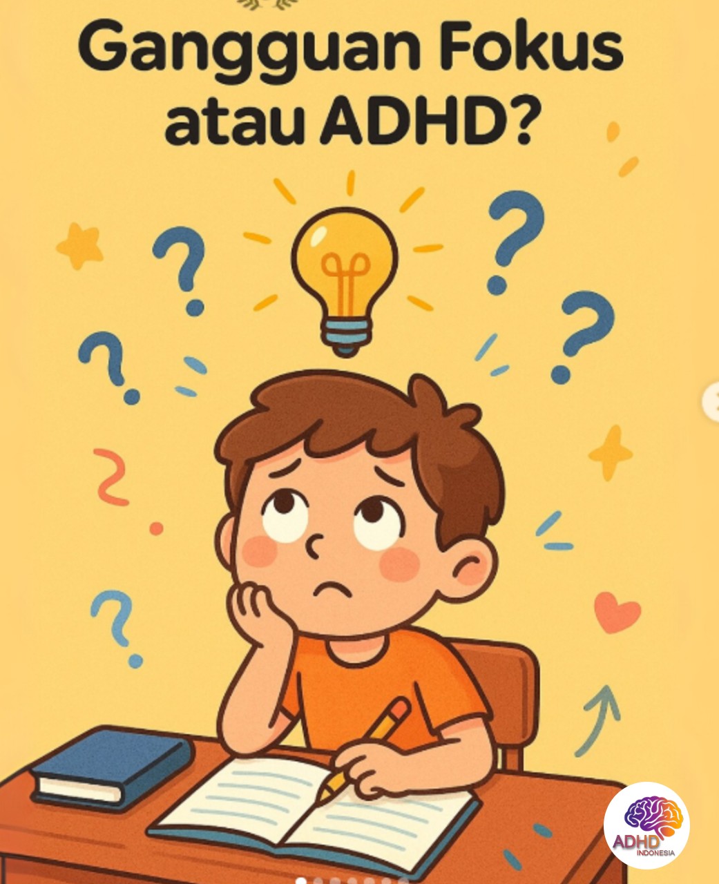 ADHD dan Kesulitan Fokus Anak: Edukasi untuk Keluarga di Kabupaten Cianjur