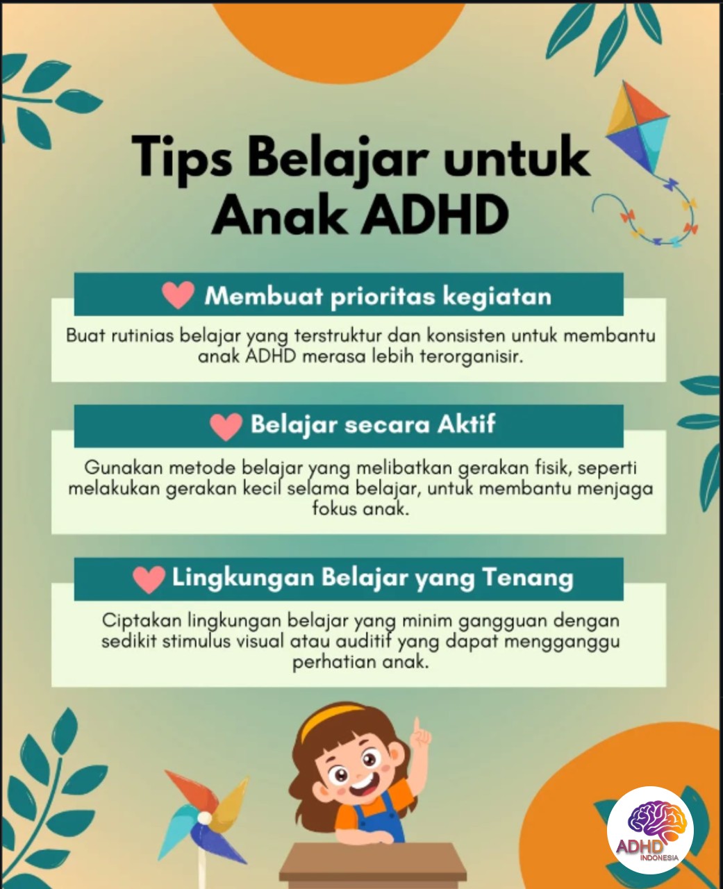Strategi Belajar yang Cocok untuk Anak ADHD di Kabupaten Cianjur